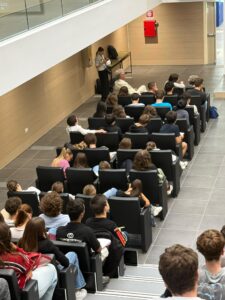 Incontro Festival CollegaMenti con i ragazzi dell'Educandato