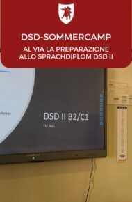 Sprachdiplom 2026, nell'immagine si può vedere alcuni momenti dell'inizio della preparazione all'attività