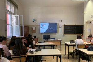 Sprachdiplom 2026, nell'immagine si può vedere alcuni momenti dell'inizio della preparazione all'attività